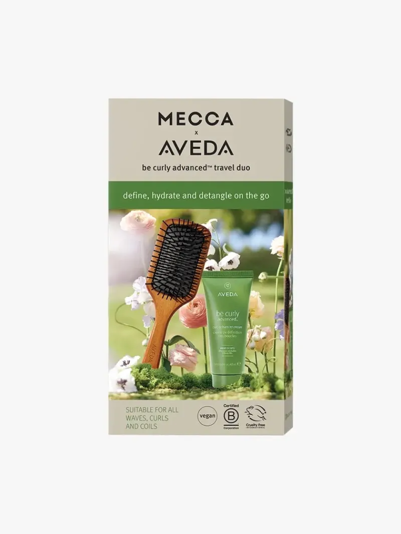 AVEDA Be Curly Advanced™ Curl Enhancer Cream & Mini Paddle Brush | MECCA Sale
