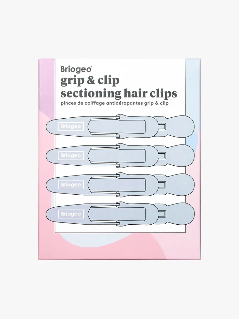 Briogeo Grip & Clip Alligator Hair Clips for Sectioning and Styling | MECCA Sale