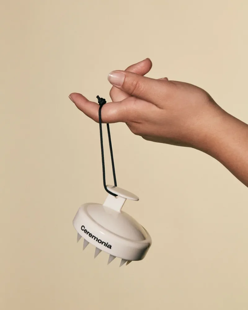 ceremonia_scalp_massager__2.webp Ceremonia Scalp Massager Guava Pink Cream | MECCA Discount