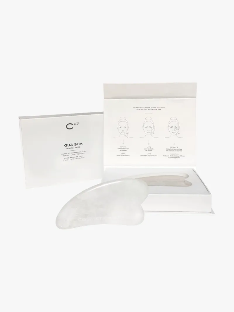 Cosmetics 27 Gua Sha White Jade | MECCA Outlet