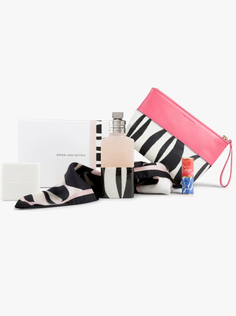 Dries Van Noten Two-Toned Leather Pouch | MECCA Discount