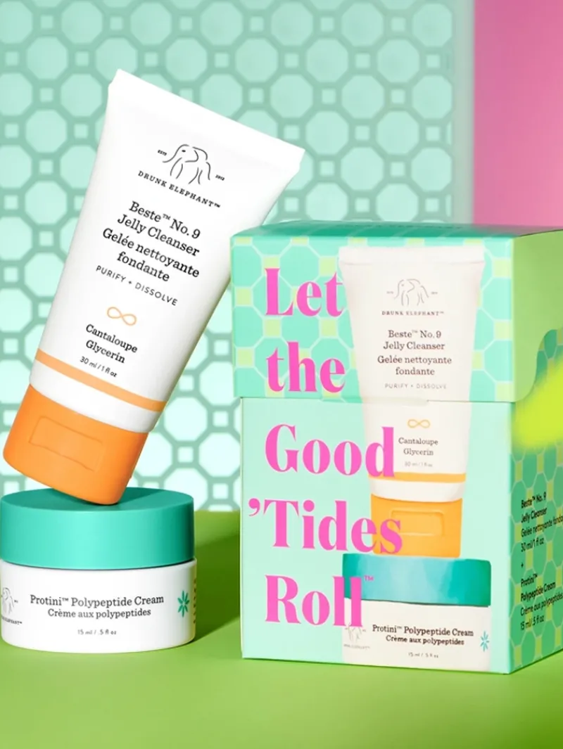 drunk_elephant_let_the_go_3.webp Drunk Elephant Let the Good ’Tides Roll™ Kit | MECCA Online