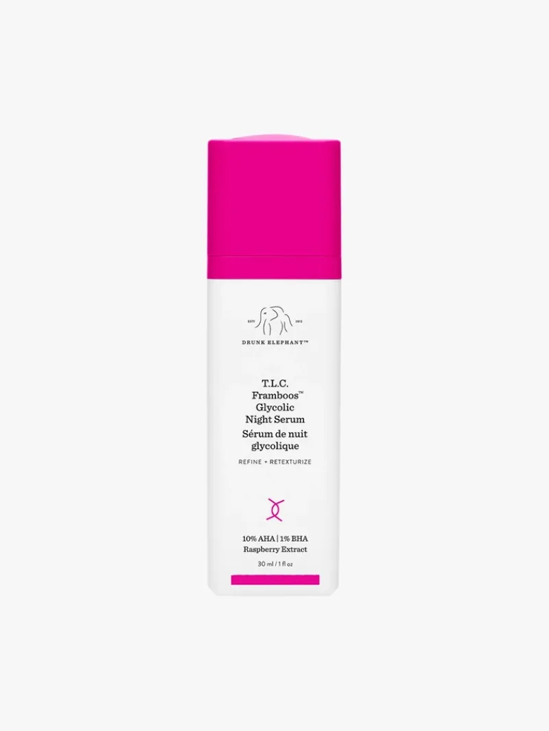 Drunk Elephant T.L.C. Framboos Glycolic Night Serum | MECCA Discount