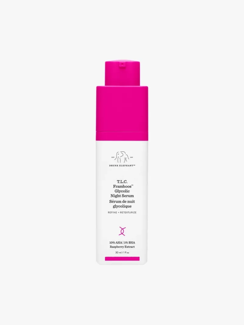 Drunk Elephant T.L.C. Framboos Glycolic Night Serum | MECCA Discount
