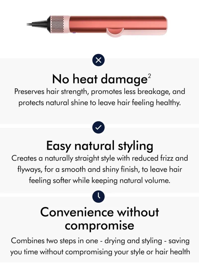 dyson_airstrait_straighte_5-1.webp Dyson Airstrait™ Straightener Strawberry Bronze | MECCA Fashion
