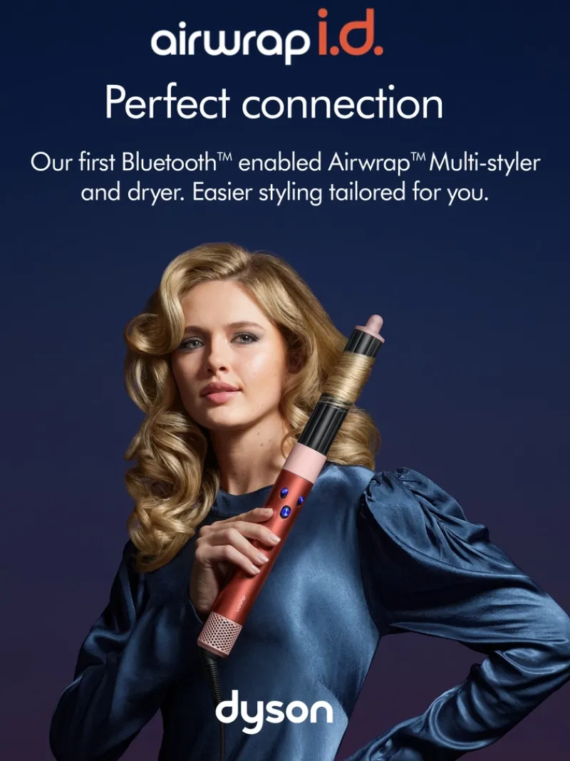 Dyson Airwrap i.d.™ Multi-Styler and Dryer Complete Long Strawberry Bronze/Blush Pink | MECCA Hot