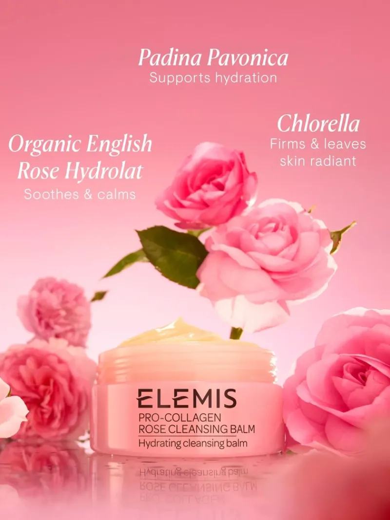 elemis_procollagen_rose_c_4.webp ELEMIS Pro-Collagen Rose Cleansing Balm | MECCA Outlet