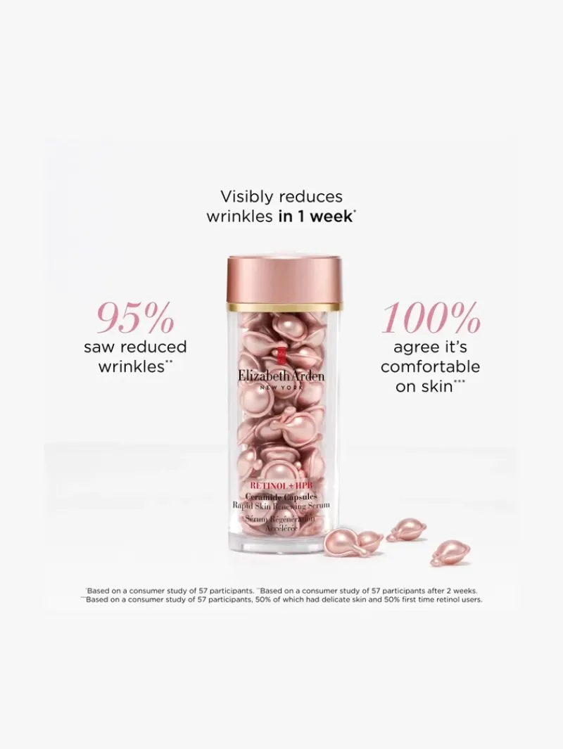 elizabeth_ardenxs_retinol_4.webp Elizabeth Arden 's Retinol + HPR Ceramide Capsules Rapid Skin Renewing Serum | MECCA Hot