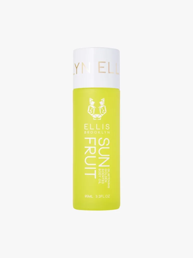 Ellis Brooklyn Sun Fruit Glistening Golden Scented Body Oil | MECCA Fashion