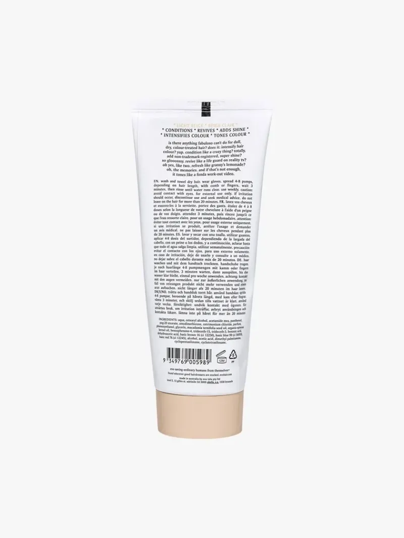 evo_fabuloso_light_beige__2.webp evo fabuloso Light Beige Colour Boosting Treatment | MECCA Online