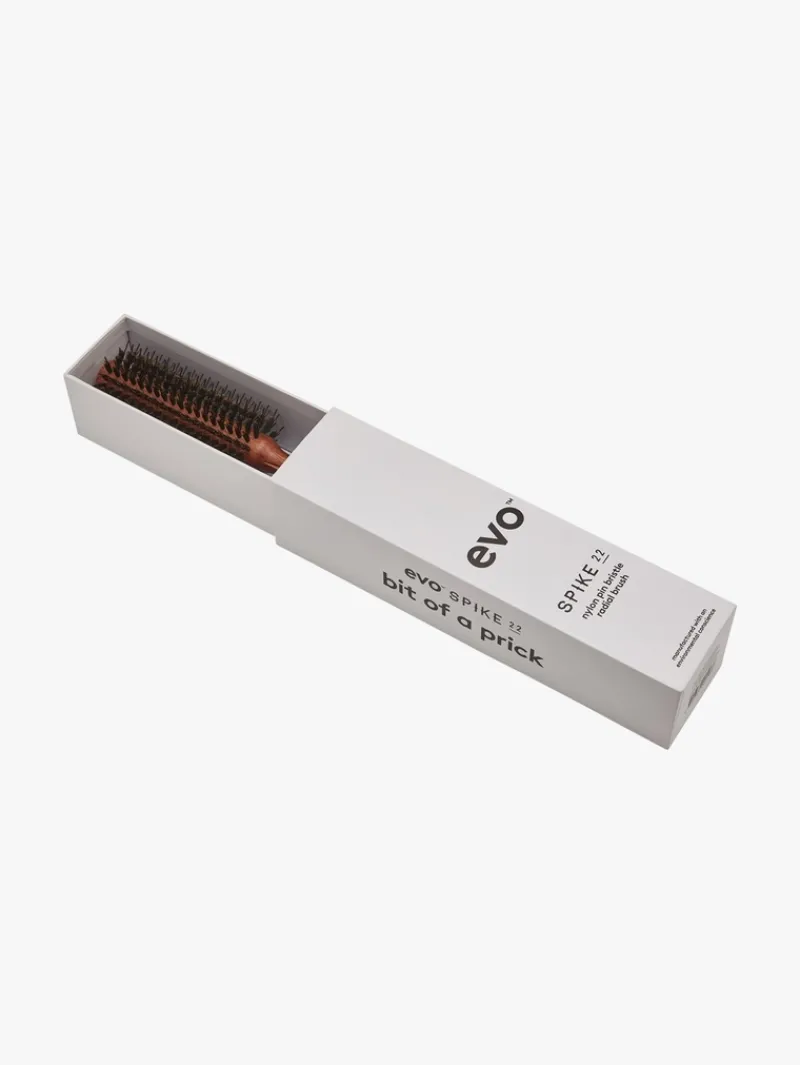 evo Spike 22mm Nylon Pin Bristle Radial Brush | MECCA Hot