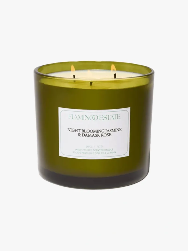 Flamingo Estate Night Blooming Jasmine Damask Rose Candle | MECCA Sale