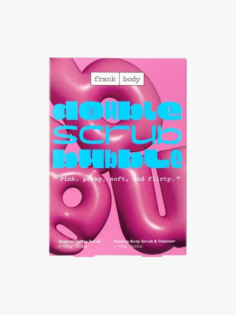 Frank Body Double Scrub Bubble Kit | MECCA Hot