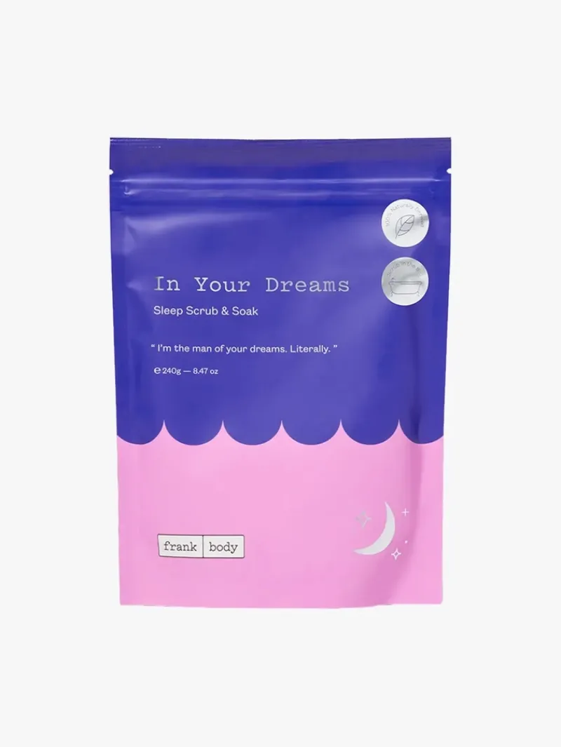 Frank Body In Your Dreams Sleep Scrub and Soak | MECCA Hot