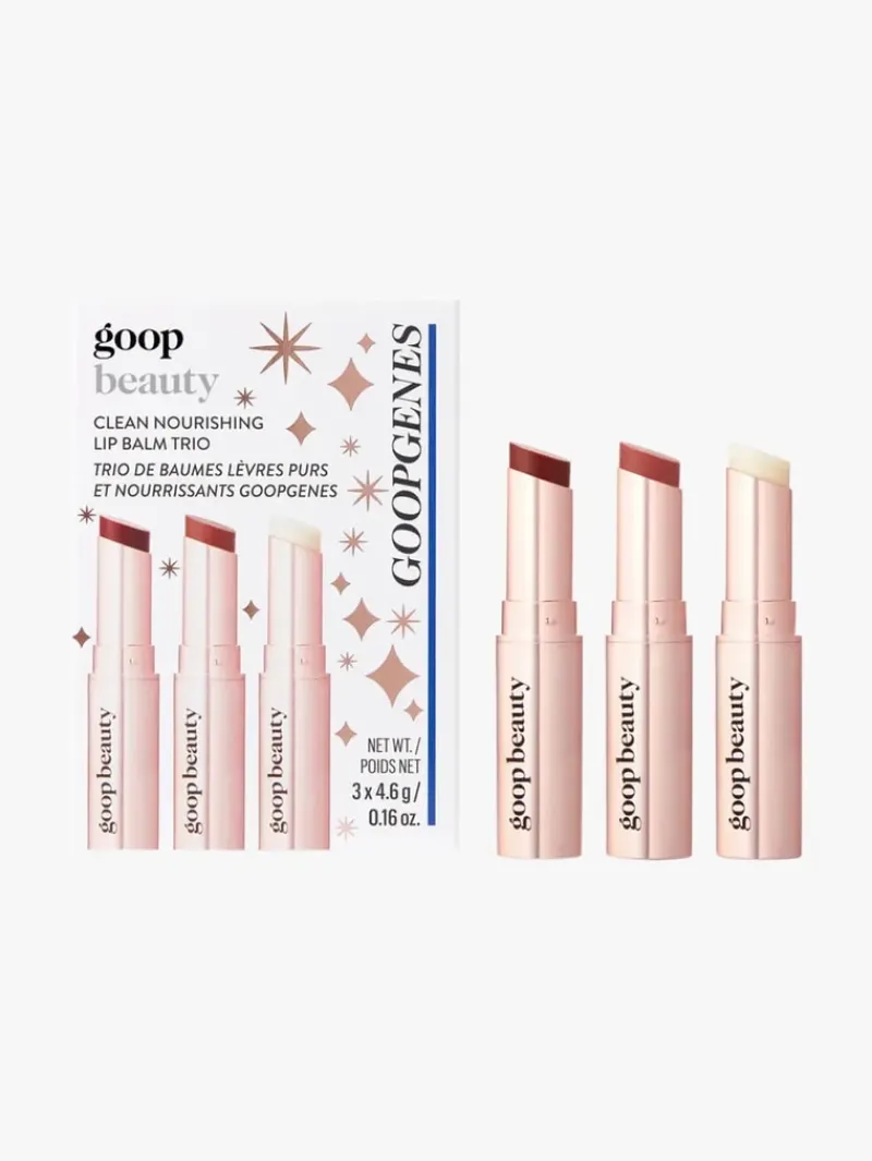 GOOP GENES Clean Nourishing Lip Balm Trio | MECCA New