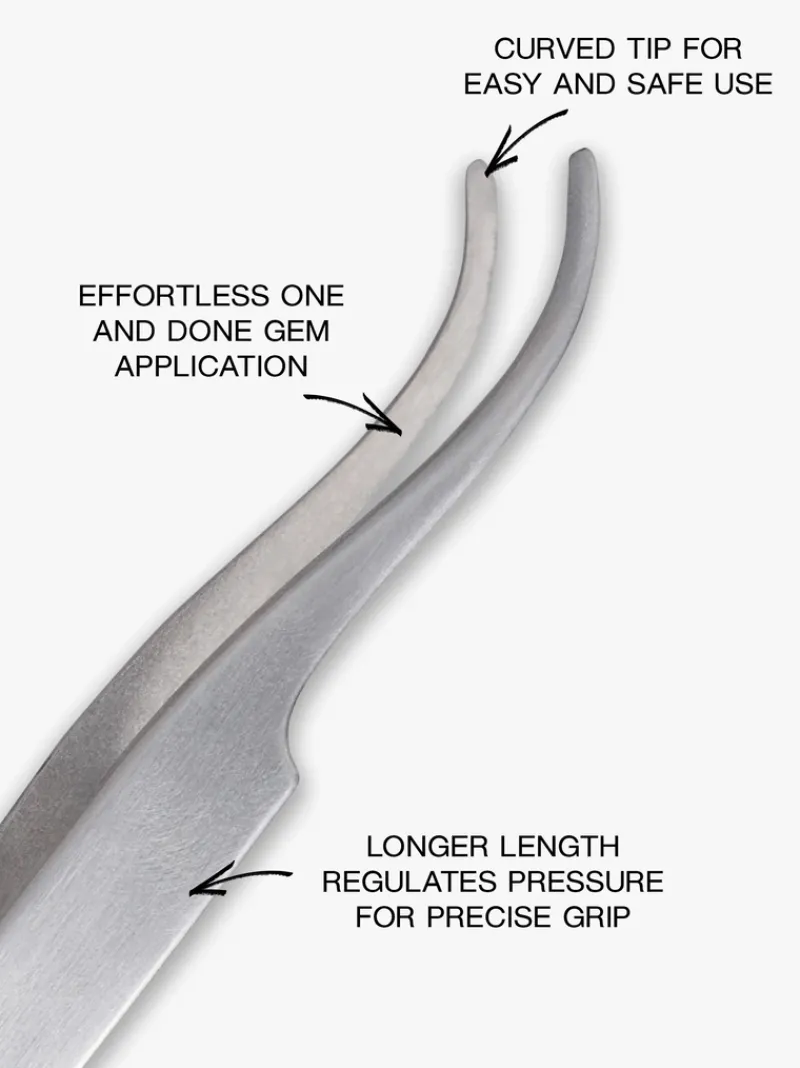 Half Magic Adornment Tweezers | MECCA Hot