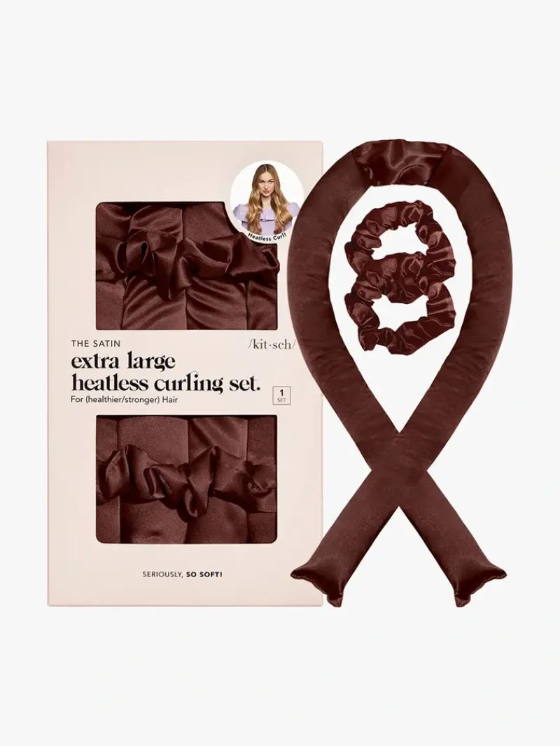Kitsch XL Heatless Curling Set - Chocolate | MECCA Fashion