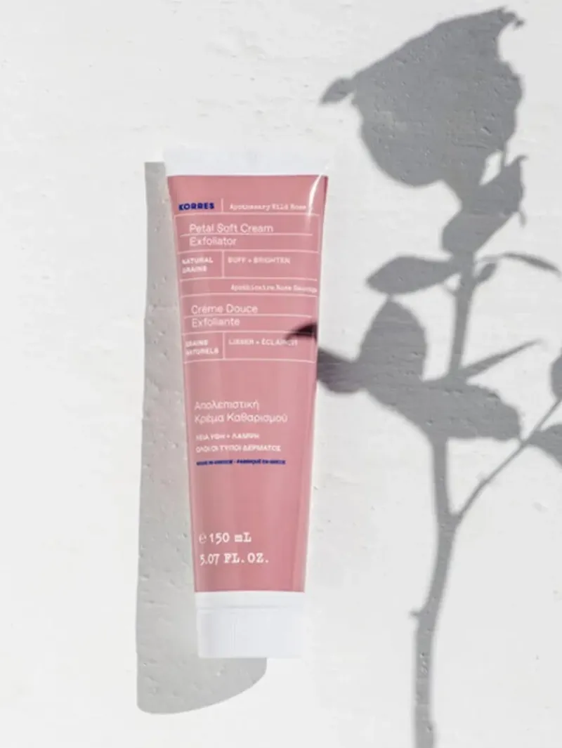 Korres Apothecary Wild Rose Petal Soft Cream Exfoliator | MECCA Clearance