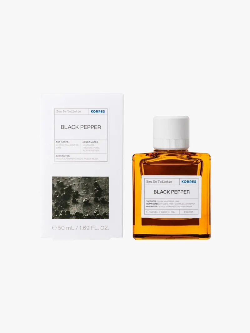 Korres Black Pepper Eau de Toilette | MECCA Hot