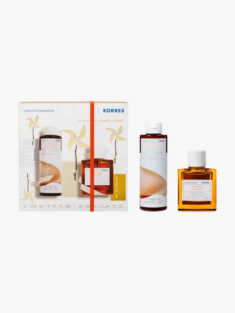 Korres Cashmere Kumquat EDT & Shower Gel Set | MECCA Online