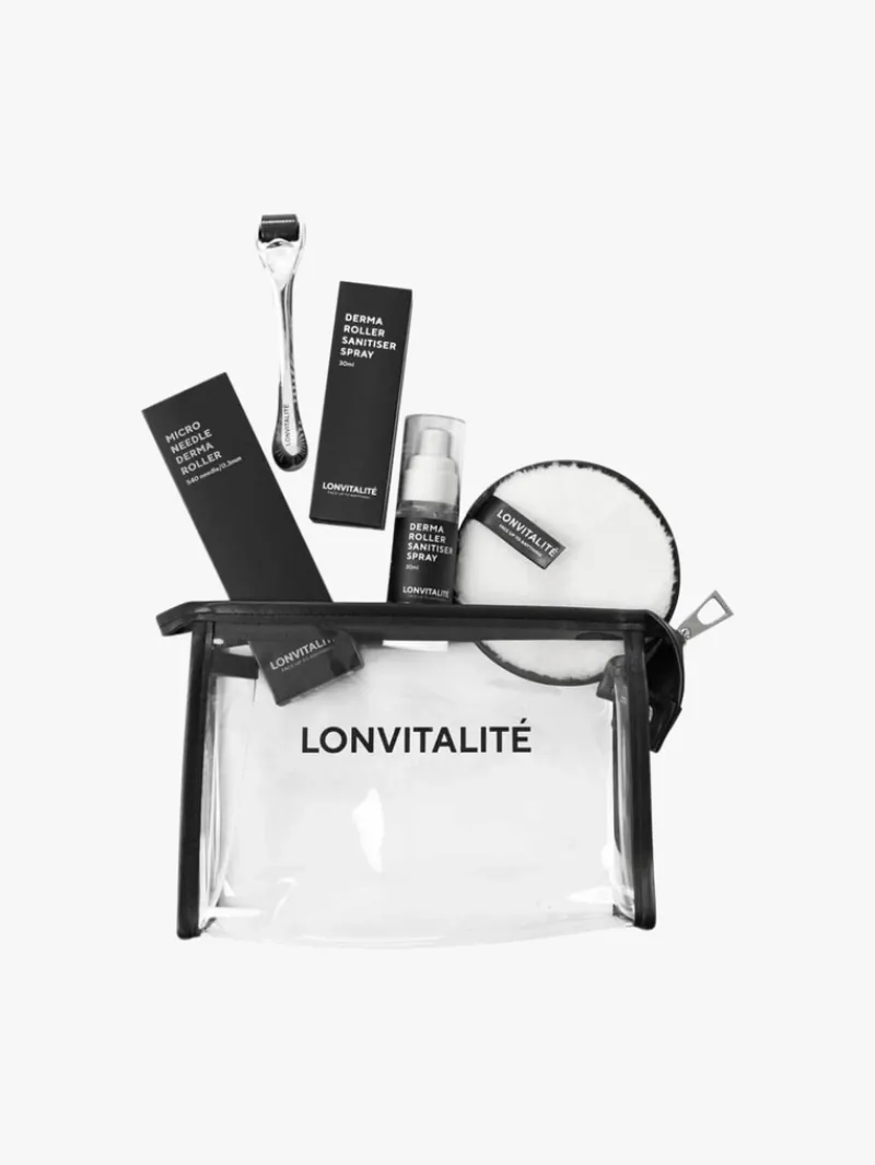 Lonvitalite Limited Edition Derma Roller & Sanitiser Kit | MECCA Fashion