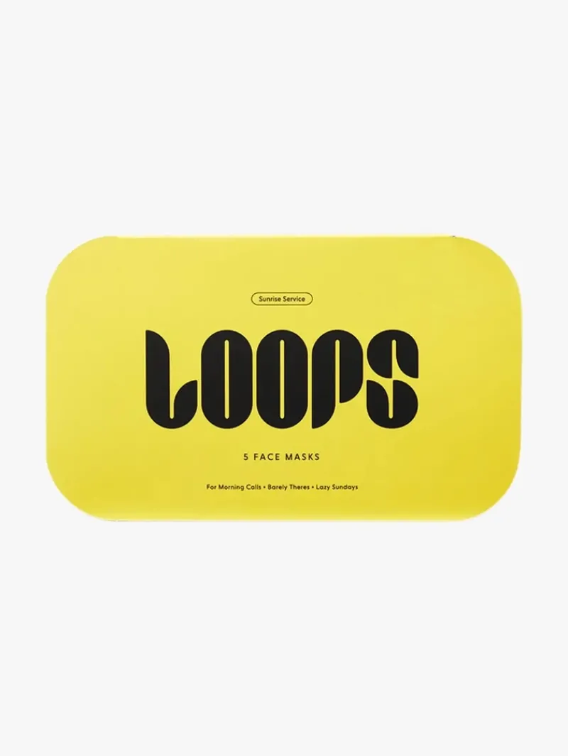 LOOPS Sunrise Service Brightening Hydrogel Face Mask | MECCA Online