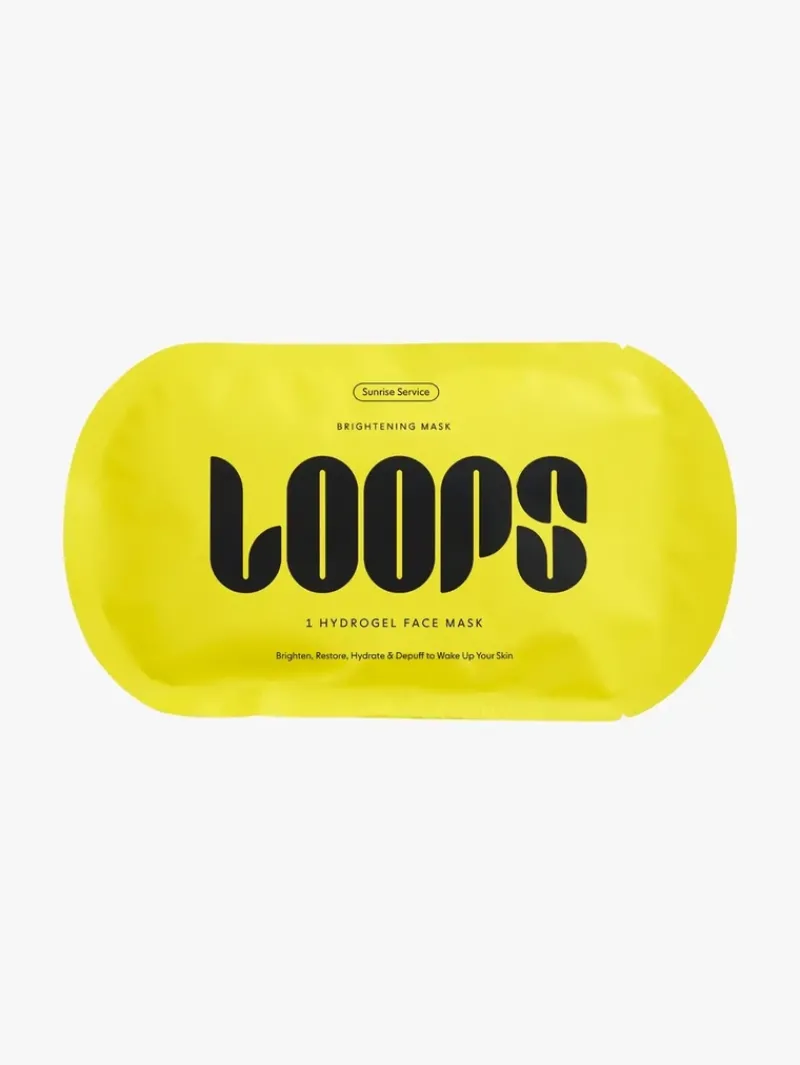 loops_sunrise_service_bri_6.webp LOOPS Sunrise Service Brightening Hydrogel Face Mask | MECCA Online