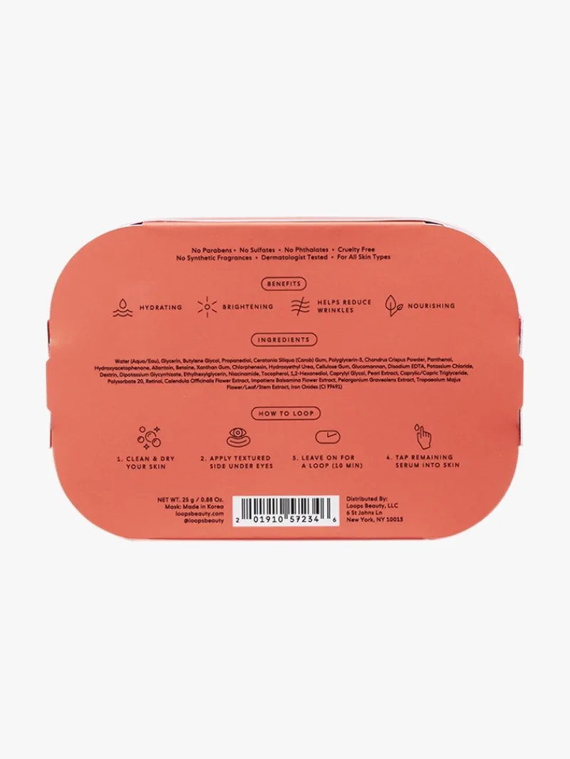 LOOPS Weekly Reset Rejuvenating Hydrogel Eye Mask | MECCA Outlet