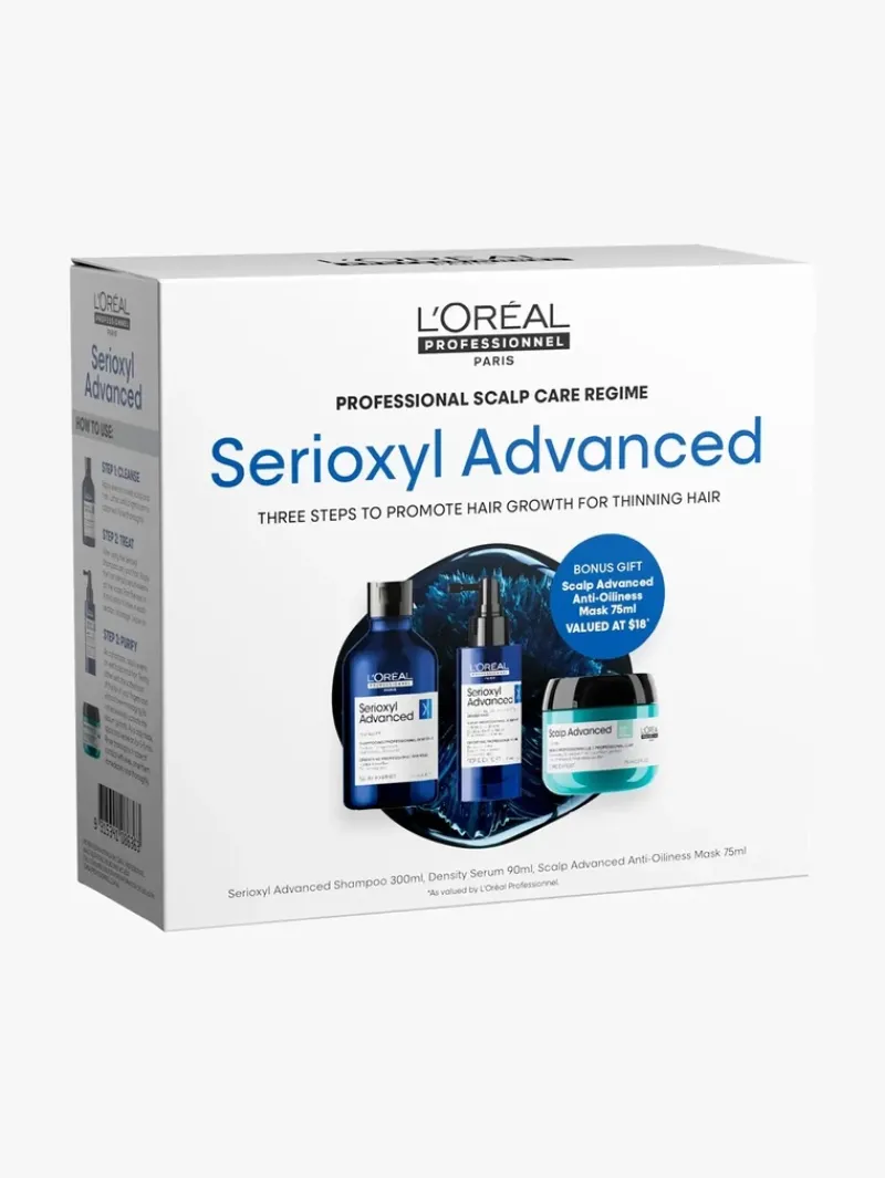 L’Oréal Professionnel L'Oreal Professionnel Serioxyl Starter Kit | MECCA Clearance