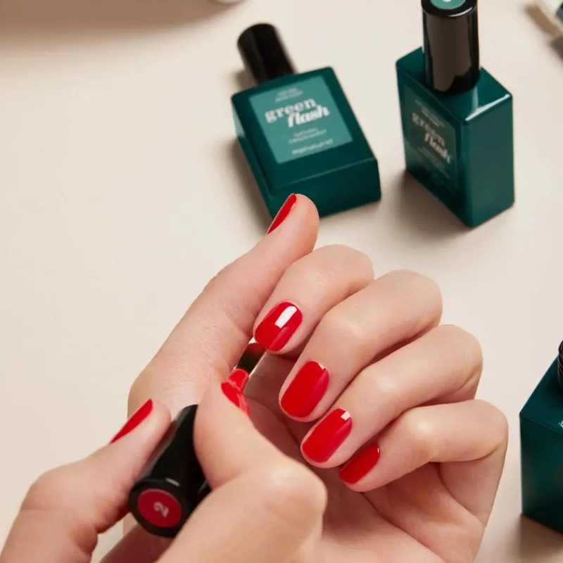 manucurist Green Flash LED Nail Base Coat | MECCA Fashion