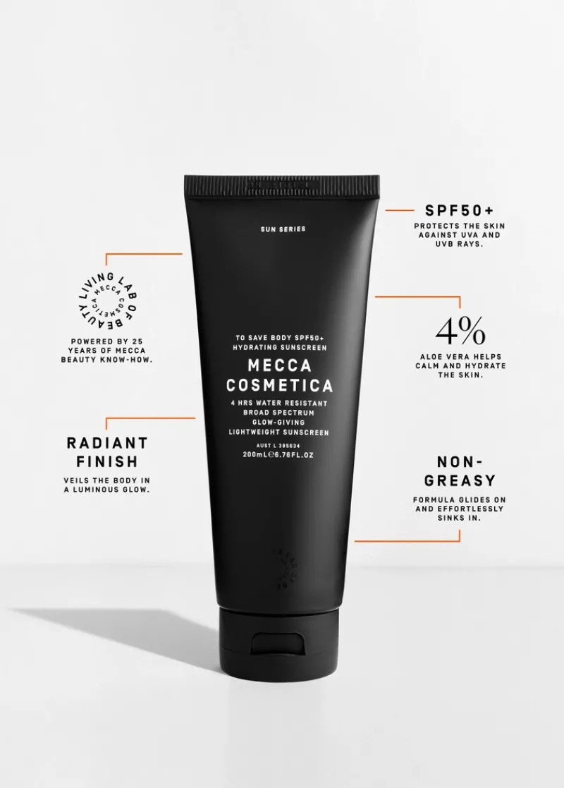 MECCA COSMETICA To Save Body SPF50+ Hydrating Sunscreen | MECCA New