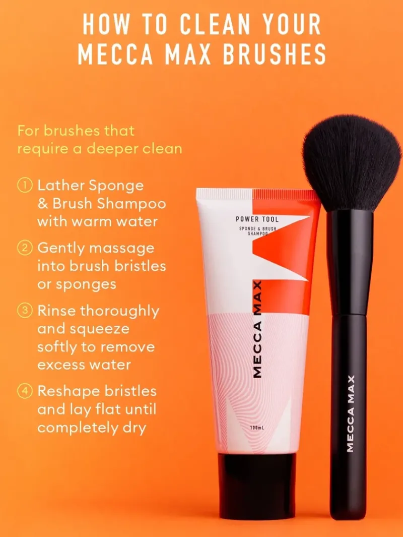 MECCA MAX POWER TOOL Sponge and Brush Shampoo | MECCA Online