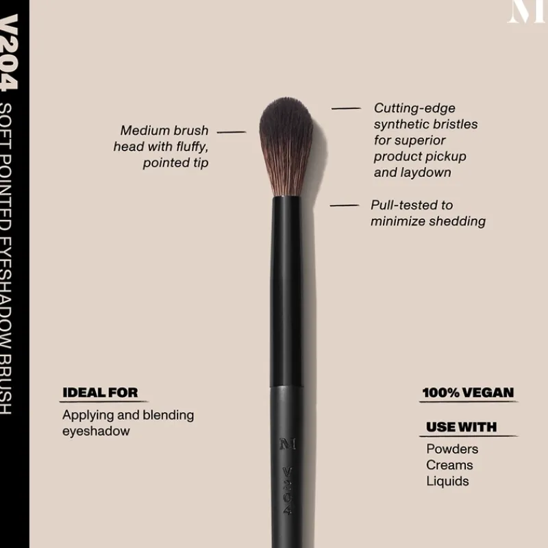 morphe_v_soft_pointed_eye_2.webp Morphe V204 Soft Pointed Eyeshadow Brush | MECCA Best