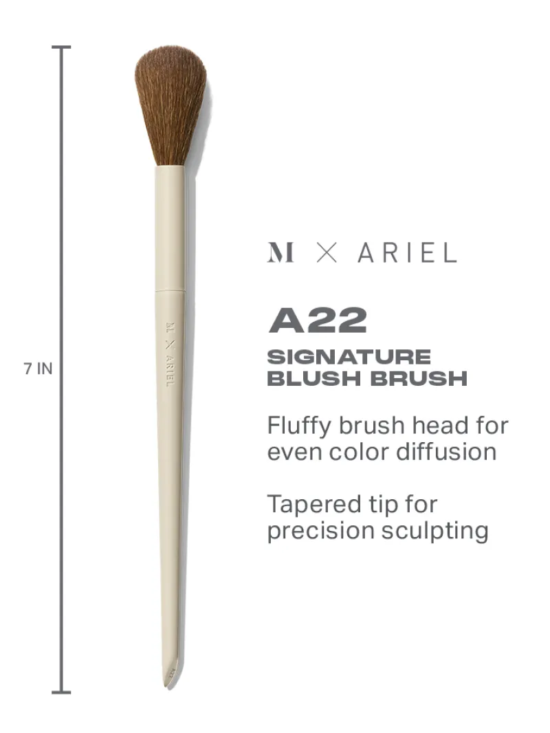Morphe X Ariel A22 Blush Brush | MECCA New