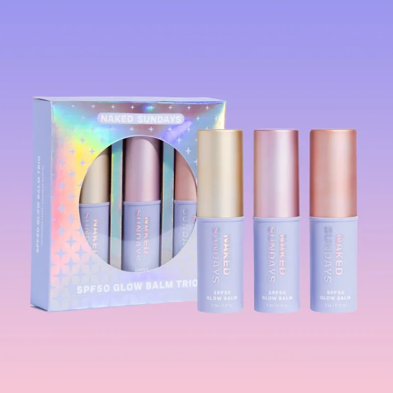 naked_sundays_spf_sheer_g_2.webp Naked Sundays SPF50 Sheer Glow Balm Sticks Trio Set | MECCA Hot