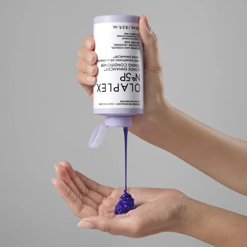 olaplex_nop_blonde_enhanc_1-1.webp Olaplex No.5P Blonde Enhancer Toning Purple Conditioner | MECCA Fashion
