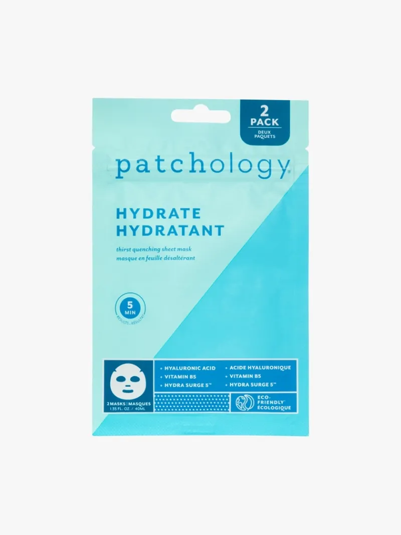 Patchology Hydrate Sheet Mask 2 Pack | MECCA Hot