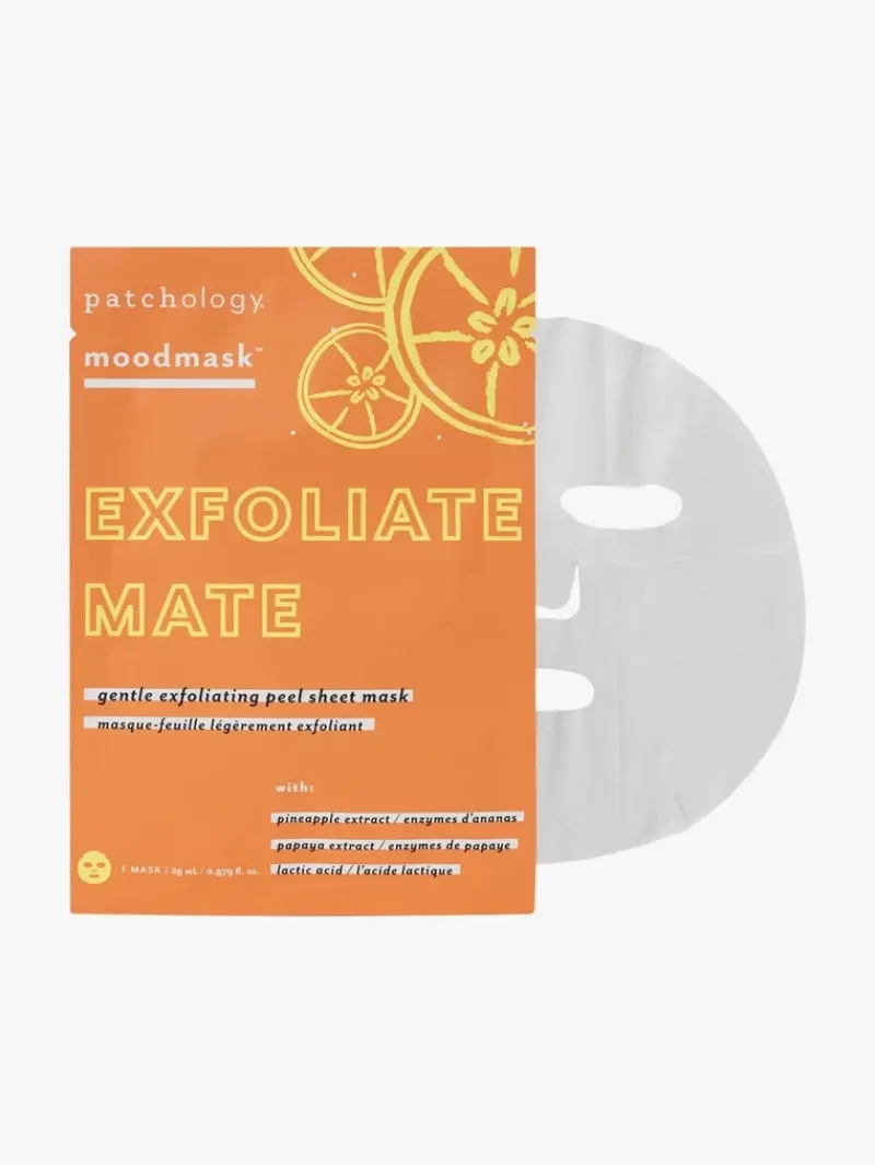 Patchology Moodmask Exfoliate Mate Gentle Exfoliating Peel Sheet Mask | MECCA Discount