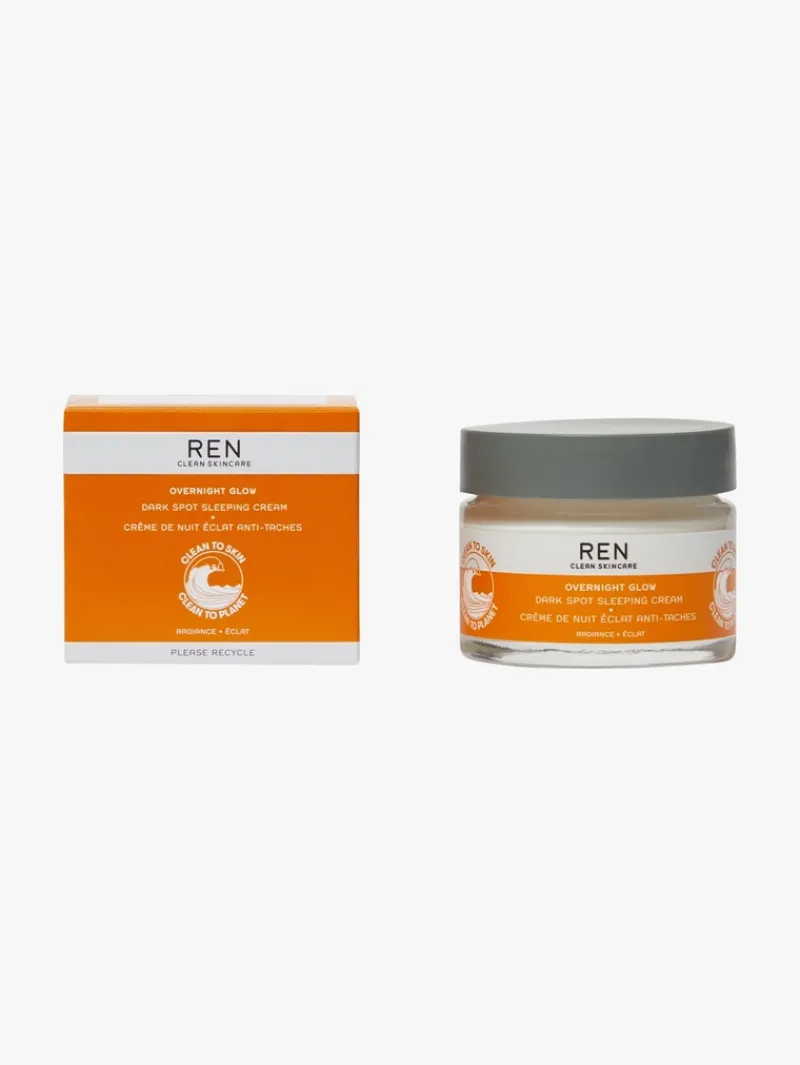 REN Clean Skincare Radiance Glow Overnight Dark Spot Sleeping Cream - REN 50ml | MECCA Online