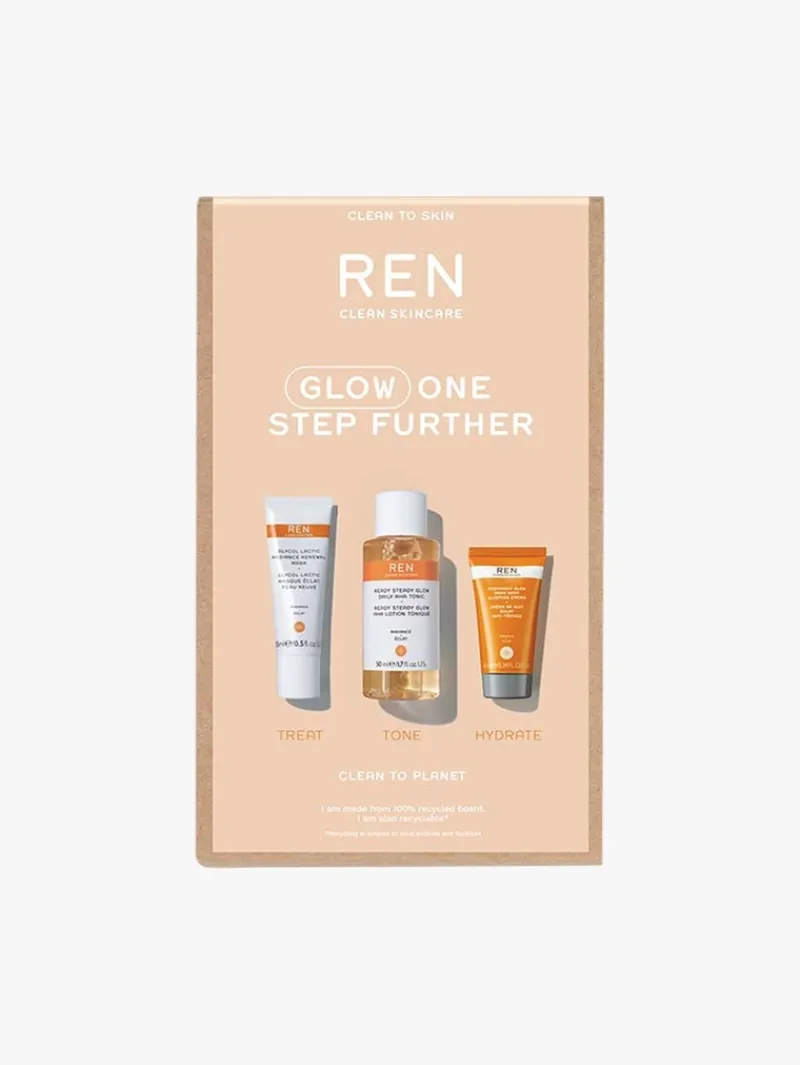 REN Clean Skincare Glow One Step Further Kit | MECCA Online
