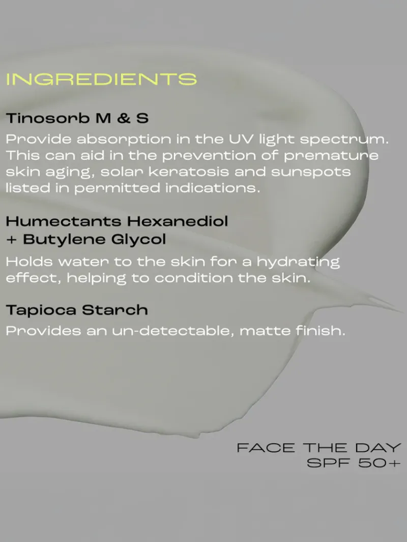 Skinstitut Face The Day SPF 50+ | MECCA Fashion
