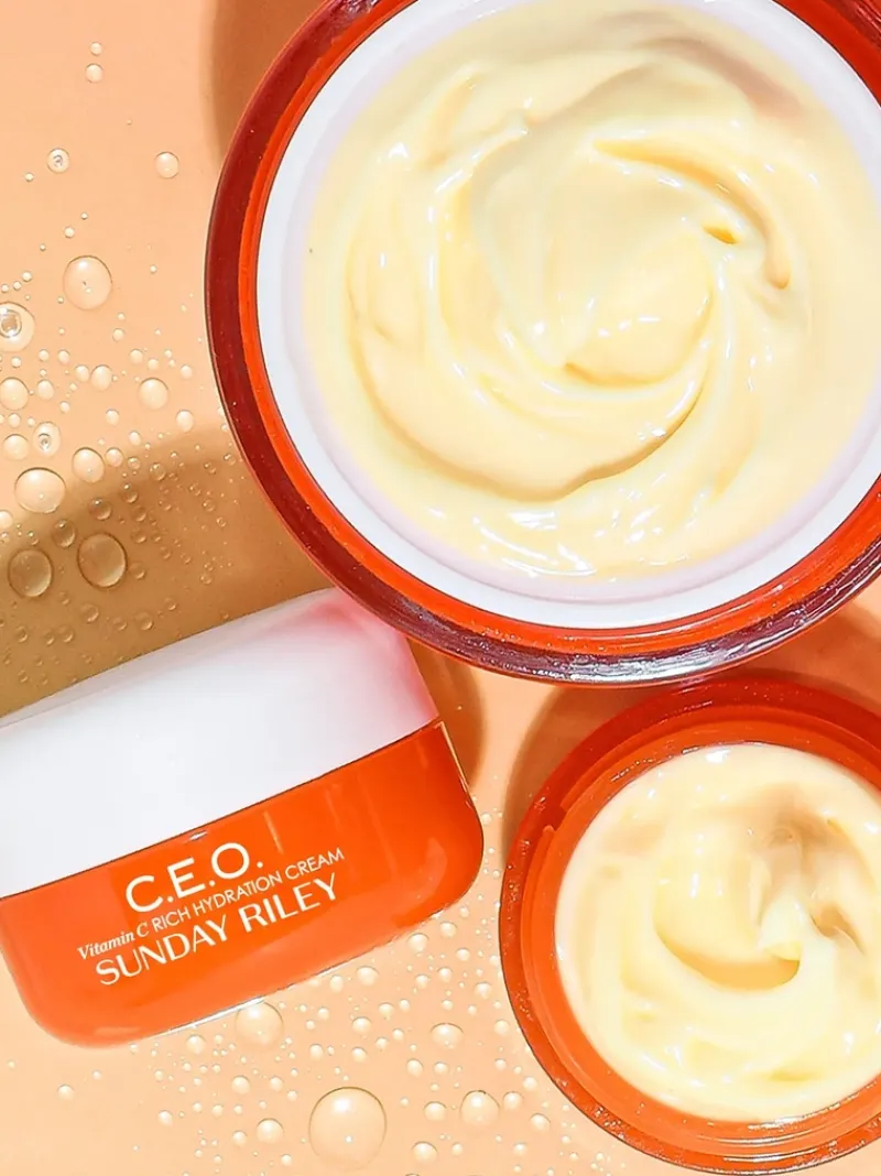 sunday_riley_ceo_vitamin__2-1.webp Sunday Riley C.E.O. Vitamin C Rich Hydration Cream 15ml | MECCA Fashion