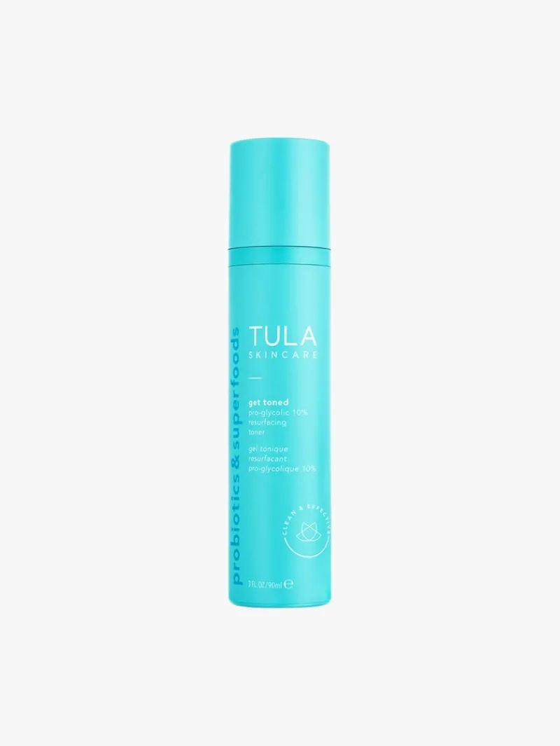 TULA Skincare Get Toned Pro-Glycolic 10% Resurfacing Toner | MECCA Online